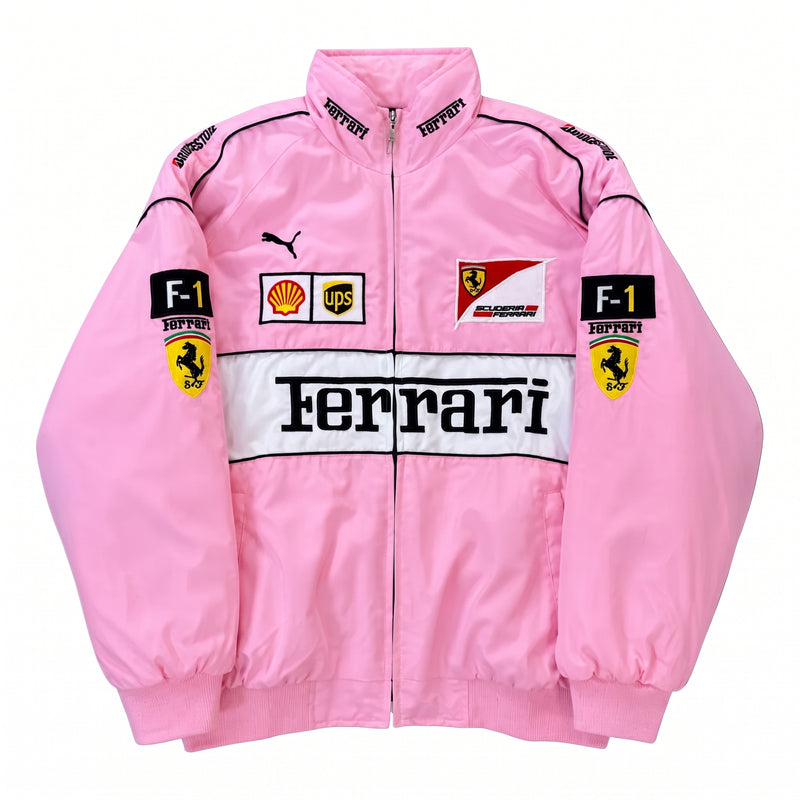 Ferrari Vintage Racing Jacket - Pink Edition