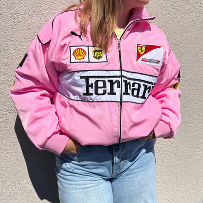 Ferrari Vintage Racing Jacket - Pink Edition