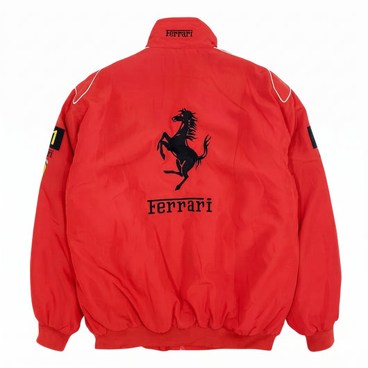 Ferrari F1 Vintage Racing Jacket - Red Edition