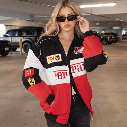 Ferrari F1 Vintage Racing Jacket - Classic Edition