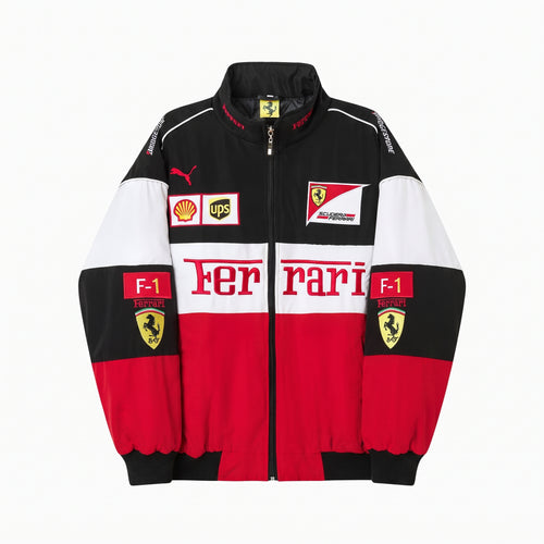Ferrari F1 Vintage Racing Jacket - Classic Edition